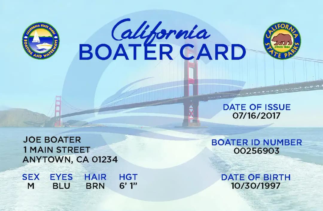 Boating on California waters